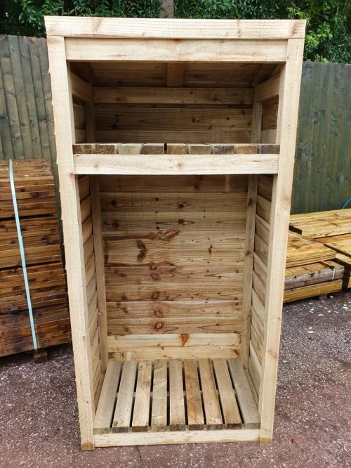 Timber log store 72″ H × 33″ W × 21″ D